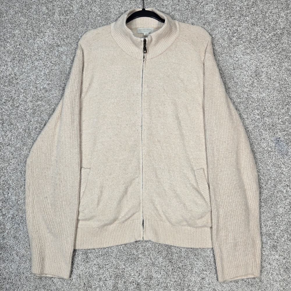 Barefoot Dreams Cozy chic Lite Full Zip sweater jacket tan beige women 2XL